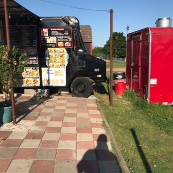El Gym - Menu portion of truck - Burgers Near Me - Fayetteville, Arkansas El Gym - Menu portion of truck - Burgers Near Me - Fayetteville, Arkansas
