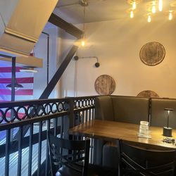 Stack Burgers & Bourbon - Upstairs dining area