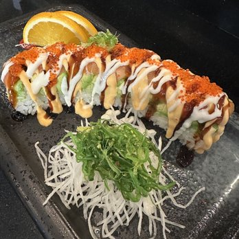 Taiko Sushi - Orange Blossom Roll - Sushi Bars Near Me - Folsom, California Taiko Sushi - Orange Blossom Roll - Sushi Bars Near Me - Folsom, California