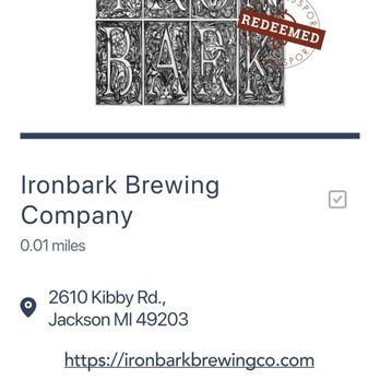 Ironbark Brewing - Hop Passport - Breweries Near Me - Jackson, Michigan