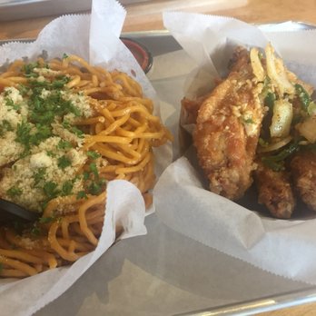 Fire Wings - Natomas - Garlic noodles and salt n pepper wings - Chicken Wings Near Me - Sacramento, California Fire Wings - Natomas - Garlic noodles and salt n pepper wings - Chicken Wings Near Me - Sacramento, California