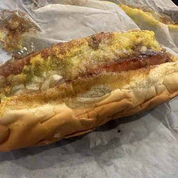 Weenie Beenie - Chili-smoke dog. Hardly any chili. - Food Stands Near Me - Arlington, Virginia Weenie Beenie - Chili-smoke dog. Hardly any chili. - Food Stands Near Me - Arlington, Virginia