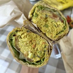 Los Olivos Grocery - curried chicken salad pita