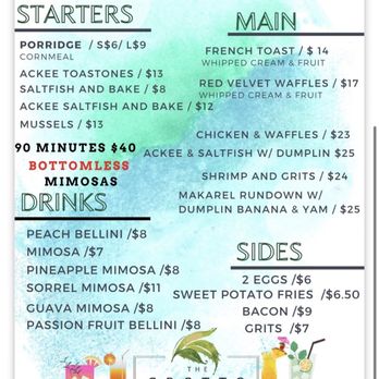 The Grotto - Brunch menu - Caribbean Near Me - Brooklyn, New York The Grotto - Brunch menu - Caribbean Near Me - Brooklyn, New York