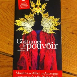 Centre national du costume de scène - Une expo superbe jusqu'au 20 mai 2013