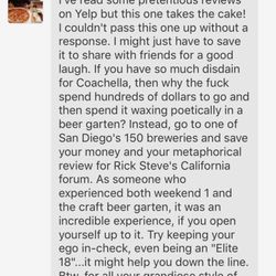 Coachella Craft Beer Barn - Fan mail from the undead.‍