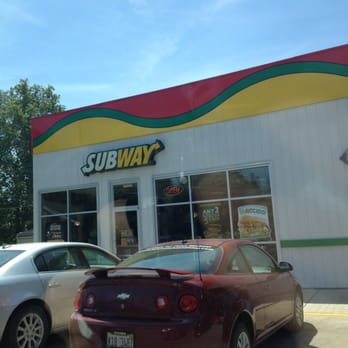 Subway - two cars parked in front of a subway - Sandwiches Near Me - Steeleville, Illinois