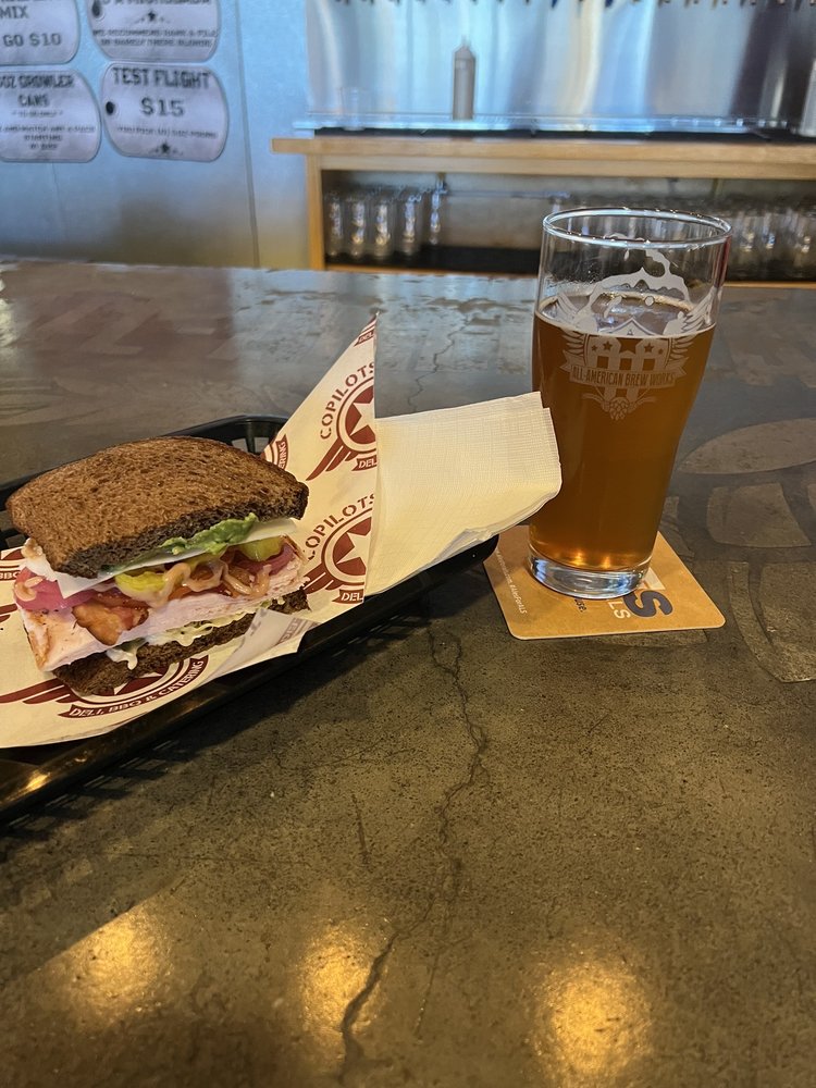 Co-Pilots Deli & BBQ Logo