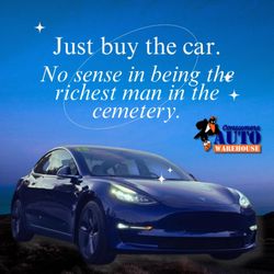 Consumers Auto Warehouse - Just buy the car.

 2018 Tesla Model 

 https://www.cawcawcaw.com/.../1204706/2018_TESLA_MODEL_3