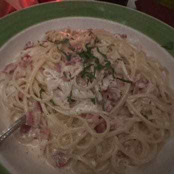 Da Marino - Linguine Carbonara - Italian Near Me - New York, New York Da Marino - Linguine Carbonara - Italian Near Me - New York, New York
