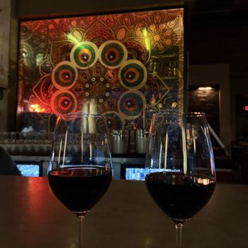 13 Celsius - Wine at the bar - Wine Bars Near Me - Houston, Texas