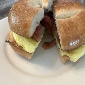 The Coffee Spot - Bagel sandwich - Coffee & Tea Near Me - Simsbury, Connecticut