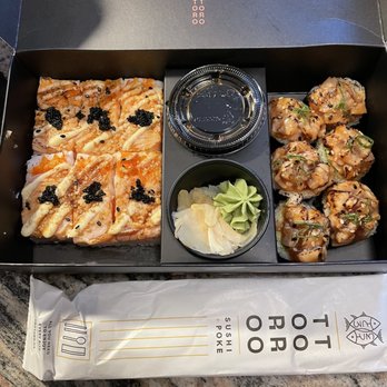 Toro Toro - Aburi Syake & Ebi Oshi. And Teriyaki Flame. - Japanese Near Me - Concord, Ontario Toro Toro - Aburi Syake & Ebi Oshi. And Teriyaki Flame. - Japanese Near Me - Concord, Ontario