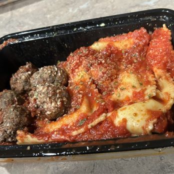 Cupini's - Our to go order of ravioli and meatballs - Italian Near Me - Kansas City, Missouri