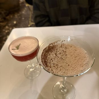 Cafe Stella - Cannoli martini, pomegranate whiskey sour - Italian Near Me - Flagstaff, Arizona