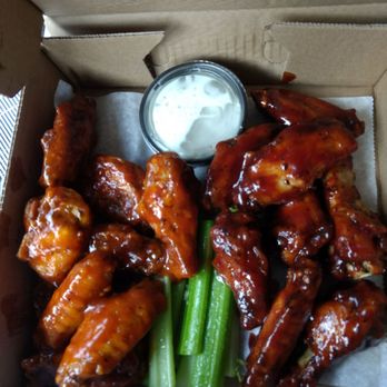 The Depot Restaurant - Garbage wings and BBQ wings! - Pizza Near Me - Oneonta, New York