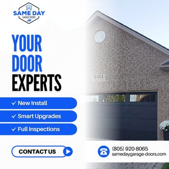 Same Day Garage Doors - Same Day Garage Doors - Garage Door Services Near Me - Simi Valley, California Same Day Garage Doors - Same Day Garage Doors - Garage Door Services Near Me - Simi Valley, California