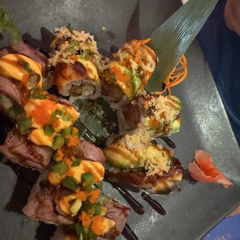 Tsukiyomi Sushi - 2 specialty rolls - Japanese Near Me - Winter Haven, Florida