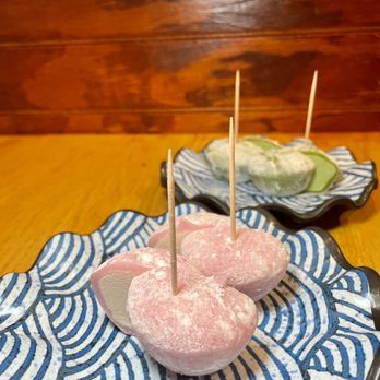 Neko Ramen & Rice - Strawberry and match mochi - Ramen Near Me - Denver, Colorado