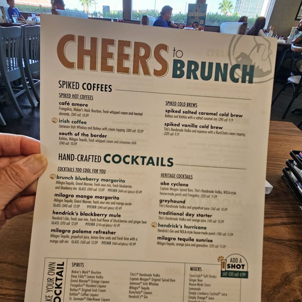 Another Broken Egg Cafe - Beverages - Southern Near Me - El Paso, Texas
