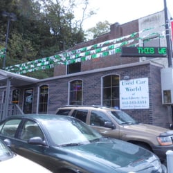Used Car World of West Liberty - 1.5 Miles south of the Liberty tunnels across from McDonalds.