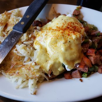 Abracadabra's - Chorizo Eggs Benedict - Breakfast & Brunch Near Me - Idaho Falls, Idaho Abracadabra's - Chorizo Eggs Benedict - Breakfast & Brunch Near Me - Idaho Falls, Idaho