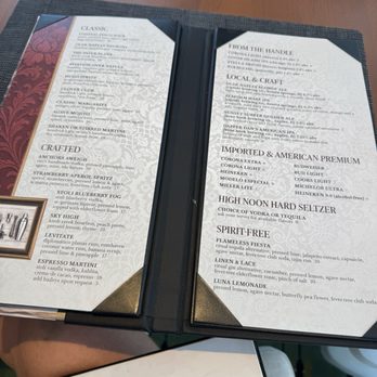 Annie's Bistro - Drink Menu - Diners Near Me - Naples, Florida