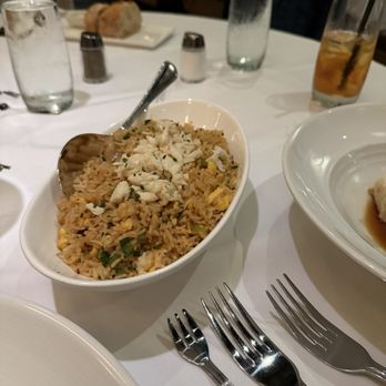 Eddie V's Prime Seafood - Crab fried rice - Seafood Near Me - Palm Beach Gardens, Florida Eddie V's Prime Seafood - Crab fried rice - Seafood Near Me - Palm Beach Gardens, Florida