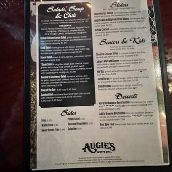 Augie's Sports Grill - Menu - American Near Me - Goodyear, Arizona