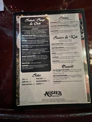 Menu photo 4 Augie's Sports Grill Goodyear, AZ