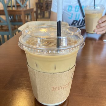 Hygge Coffee - honey oat latte half sweet - Coffee & Tea Near Me - La Mirada, California Hygge Coffee - honey oat latte half sweet - Coffee & Tea Near Me - La Mirada, California