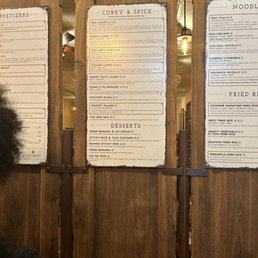 Menu Menu