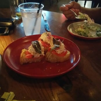 Culinary Dropout - Salmon bruschetta - New American Near Me - Phoenix, Arizona