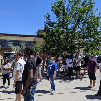 Shake Shack Ice Blocks - Waiting for our orders. There is more people not pictured. - Burgers Near Me - Sacramento, California Shake Shack Ice Blocks - Waiting for our orders. There is more people not pictured. - Burgers Near Me - Sacramento, California