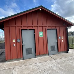 Tyrone S. Woods Memorial Park - Human bathroom.