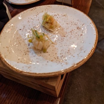Surrell - scallop amuse - Caterers Near Me - Seattle, Washington Surrell - scallop amuse - Caterers Near Me - Seattle, Washington