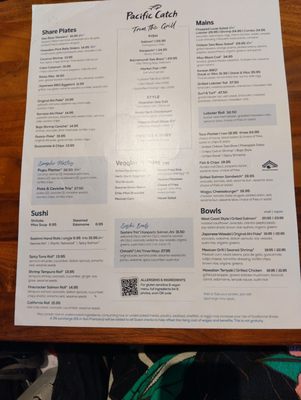 Menu photo 8 Pacific Catch Dublin, CA