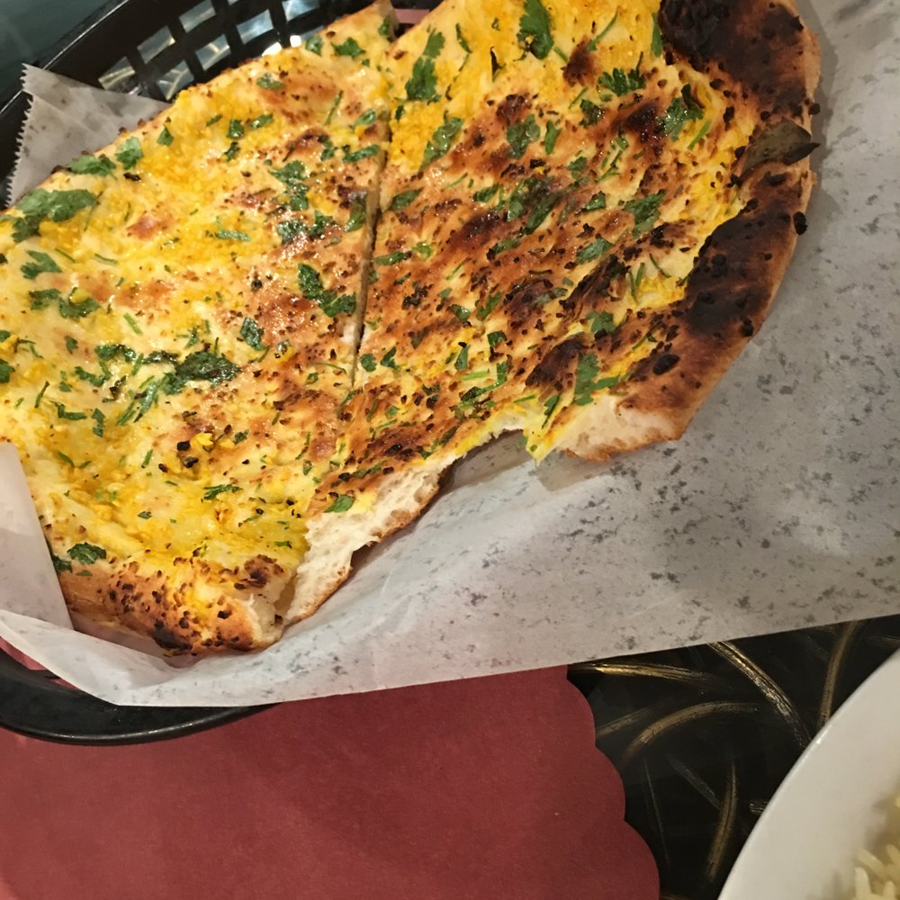 Haveli Grill Commercial Kitchen & BBQ - Garlic naan... - Pakistani Near Me - Rancho Cordova, California