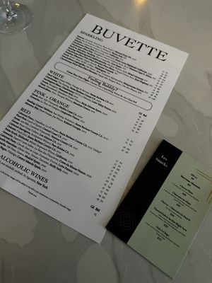 Menu photo 1 Buvette Los Angeles, CA