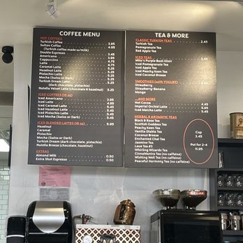 Mito's Döner Kebap - Coffee and tea menu - Mediterranean Near Me - Pomona, California