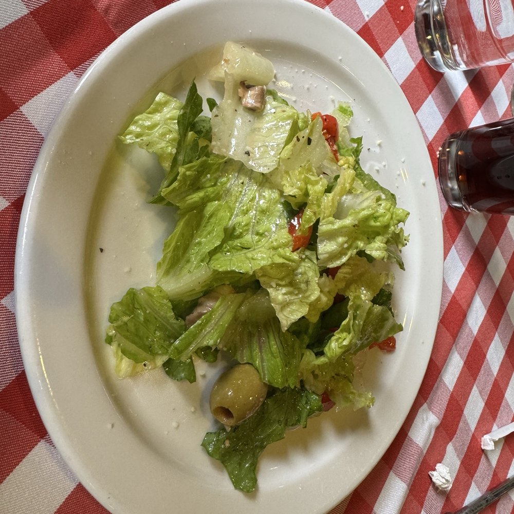 A house salad. A house salad.
