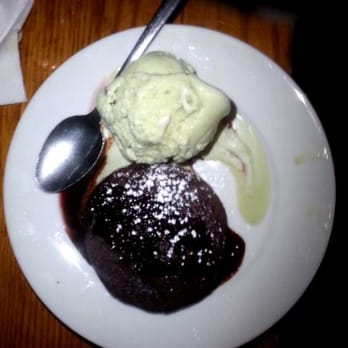 Sea Thai - Brownie with green tea ice cream, yum! - Thai Near Me - Brooklyn, New York Sea Thai - Brownie with green tea ice cream, yum! - Thai Near Me - Brooklyn, New York