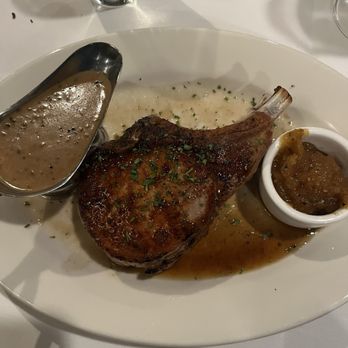 Morton's The Steakhouse - 16 oz. Heritage Pork Chop - Steakhouses Near Me - Burbank, California Morton's The Steakhouse - 16 oz. Heritage Pork Chop - Steakhouses Near Me - Burbank, California