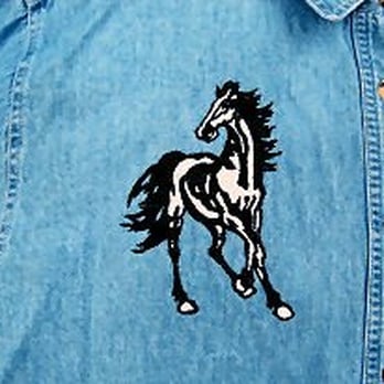 The Embroidered Image - Custom embroidered horse - Sewing & Alterations Near Me - Snohomish, Washington The Embroidered Image - Custom embroidered horse - Sewing & Alterations Near Me - Snohomish, Washington