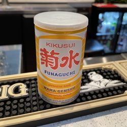 Shinobi Sushi Bar & Grill  - Cutest little sake cans shipped from Japan!