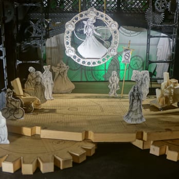Wicked - Model of the Wicked set on the "Behind the Emerald Curtain" tour. - Performing Arts Near Me - New York, New York Wicked - Model of the Wicked set on the "Behind the Emerald Curtain" tour. - Performing Arts Near Me - New York, New York