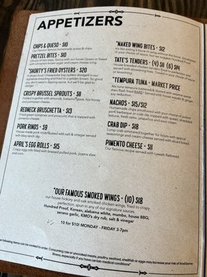 Menu photo 8 Crafted Richmond, VA