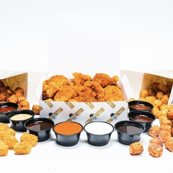 Tyga Bites - chicken nuggies and dipping sauces - Comfort Food Near Me