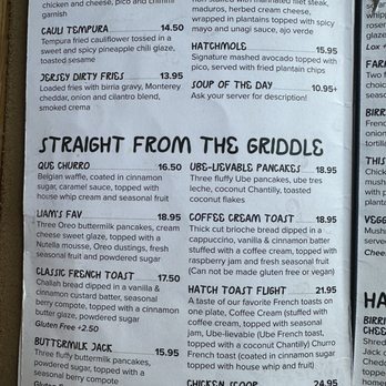Hatch 44 Cafe - Menu - Cafes Near Me - Metuchen, New Jersey Hatch 44 Cafe - Menu - Cafes Near Me - Metuchen, New Jersey