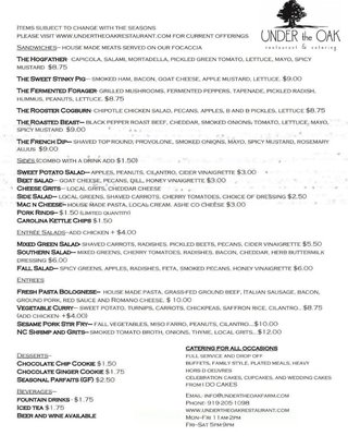 Menu photo 4 Under the Oak Catering Smithfield, NC Menu photo 4 Under the Oak Catering Smithfield, NC